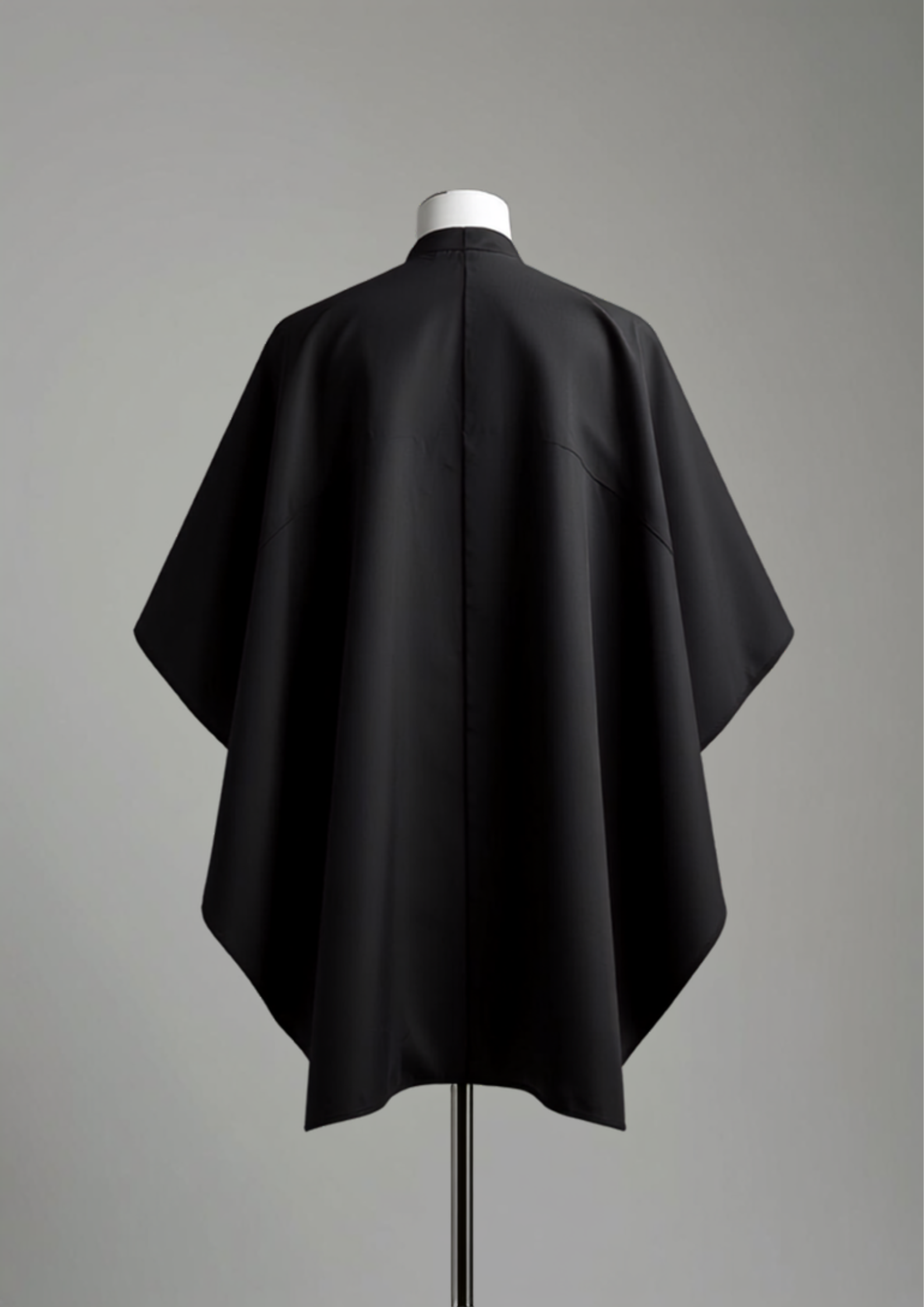 Black Salon Cutting Cape